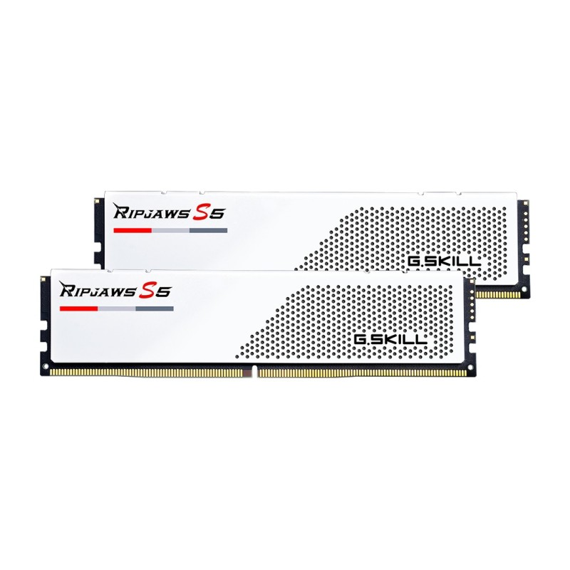 64GB (2x32GB) G.Skill Ripjaws S5 White DDR5-6000 CL30 RAM Speicher Kit